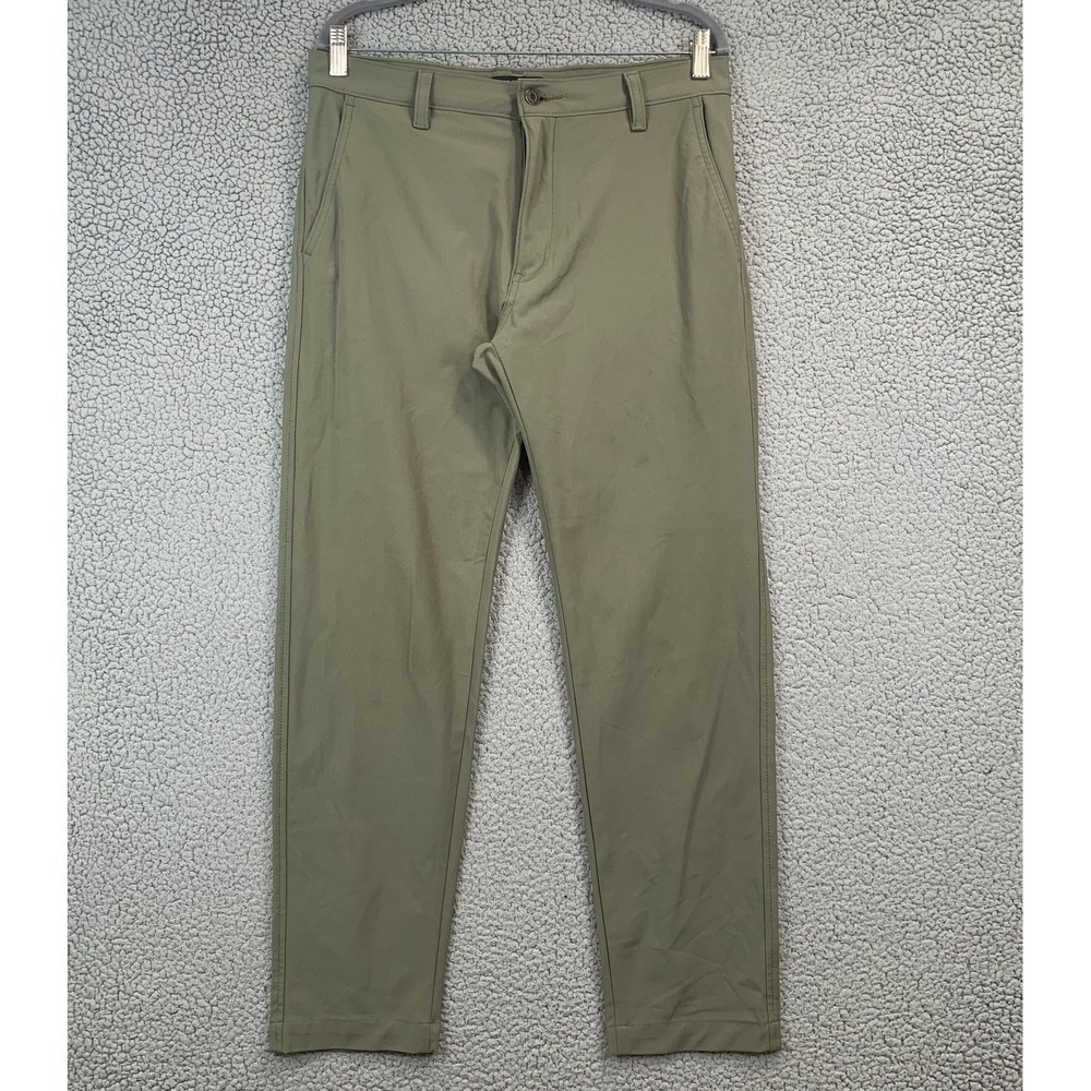 Levi Strauss Men's Olive Green 32x30 Chino Standard Taper Stretch Pants